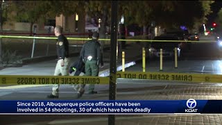 Albuquerque police release OIS stats