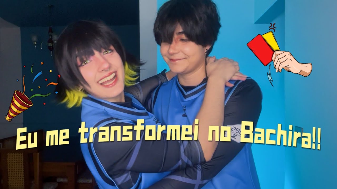 Maquiagem e divagações sobre Blue Lock 🫣