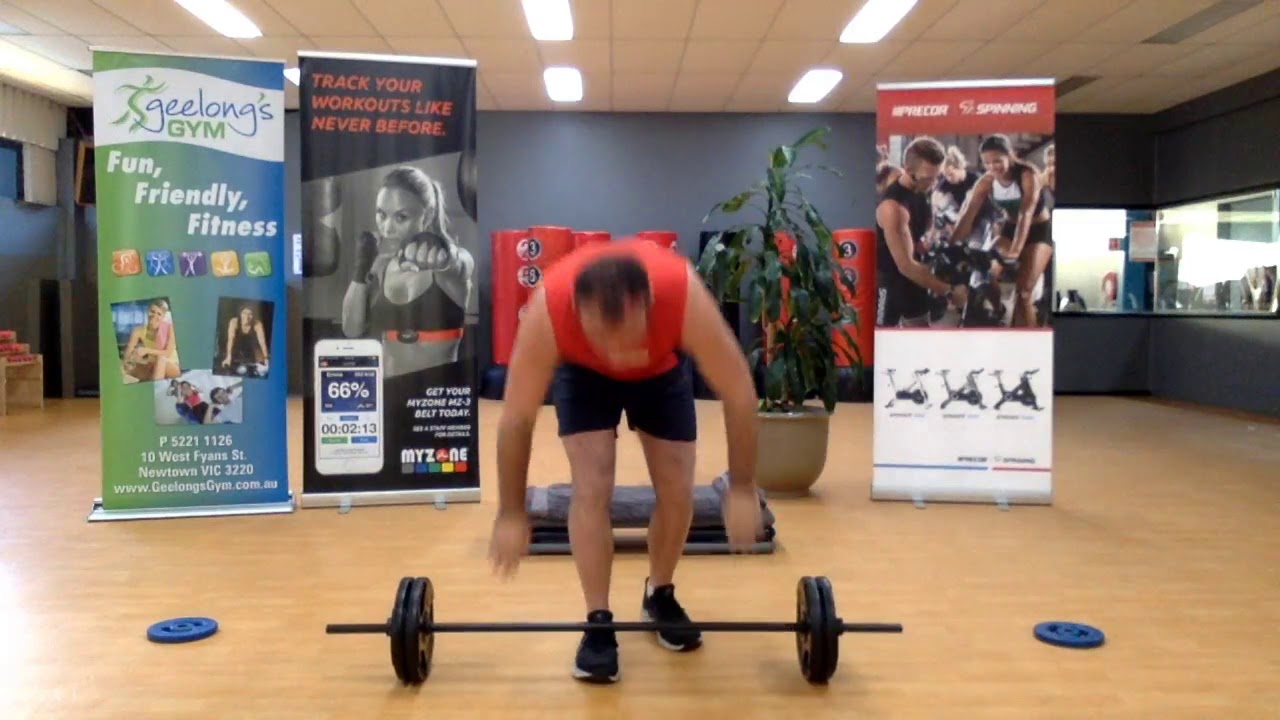 Body Pump with Craig Williams 13-6-20