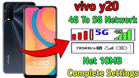 Vivo y20 Network problem solve 2025 // How to fixd Network problem in vivo y20 2025 // 5G volte