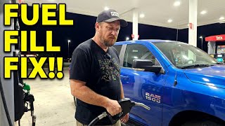 RAM 1500 Gas Pump Keeps Shutting Off? Here's What Worked