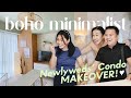 Fitting everything in a 13sqm living space dream boho condo makeover by elle uy