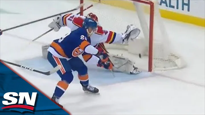 Devils' Vitek Vanecek Robs Islanders' Brock Nelson...