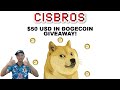 Cisbros mining channel 50 usd dogecoin giveaway crypto mining 2021   