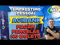 🔴 EMPRÉSTIMO PESSOAL PELO AGIBANK PAGAR PARCELAS NO BOLETO