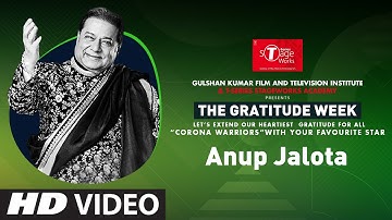 Anup Jalota | The Gratitude Week Day2 (Session1)| InteractiveSession   | T-Series StageWorks