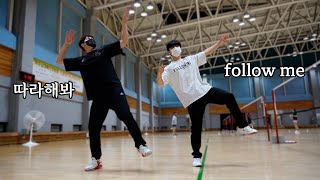 Badminton | SMASH | follow me, One two three. 'that easy?'