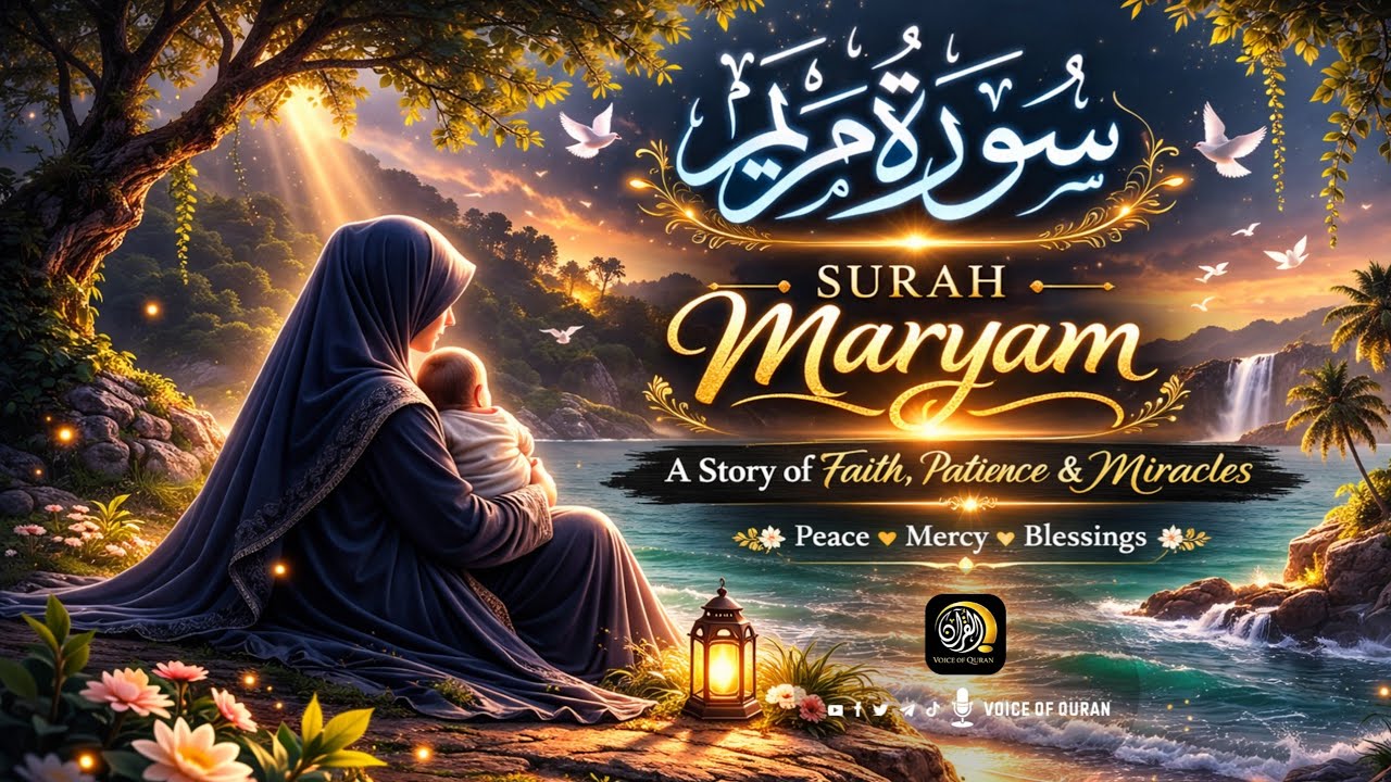 Surah Maryam (سورة مريم) | Most Beautiful & Emotional Recitation | Voice of Quran