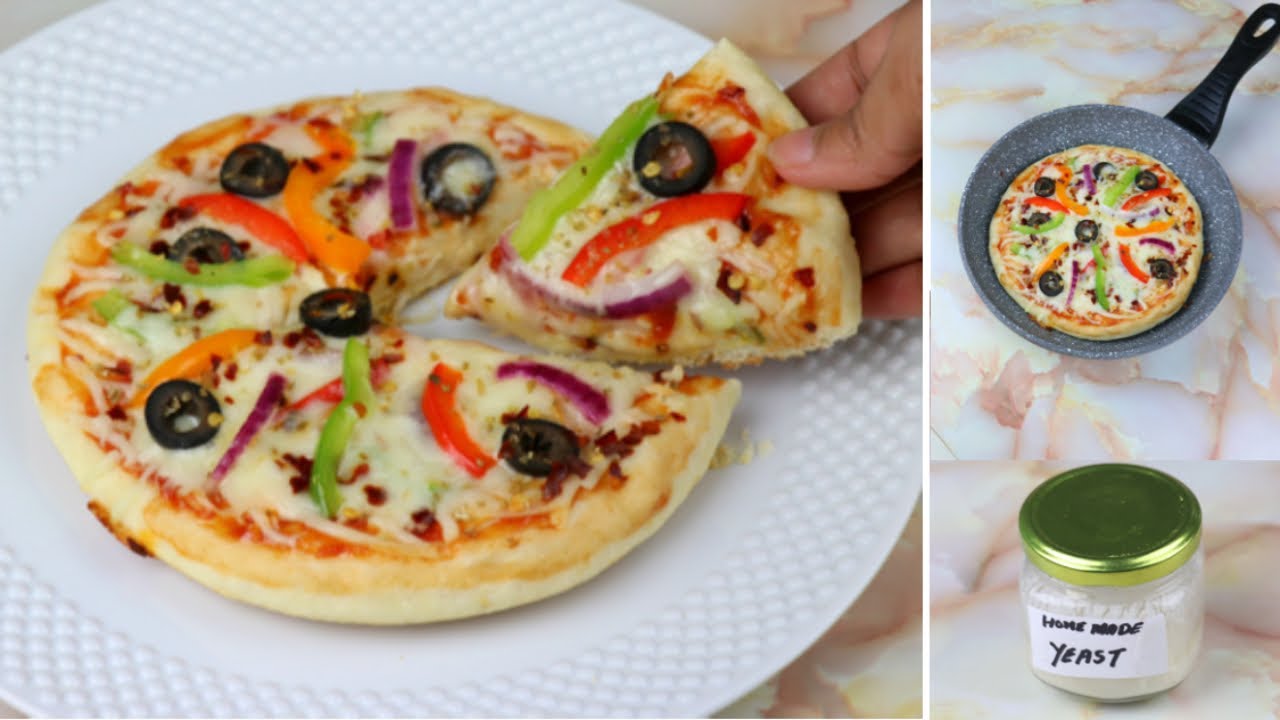 বাড়িতে নিজেই তৈরি করুন ঈষ্ট এবং সেই ঈষ্ট ব্যাবহার করে প্যান পিৎজা রেসিপি | Bangladeshi Pan Pizza | Cooking Studio by Umme