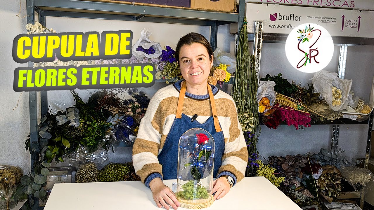 Cómo Hacer una Rosa Preservada en Cúpula de Cristal 🌹✨ | DIY Decoración Eterna