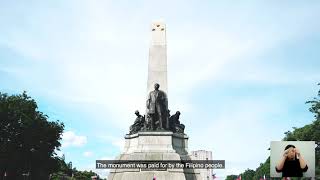 Rizal Monument at Rizal Park with Prof. Xiao Chua