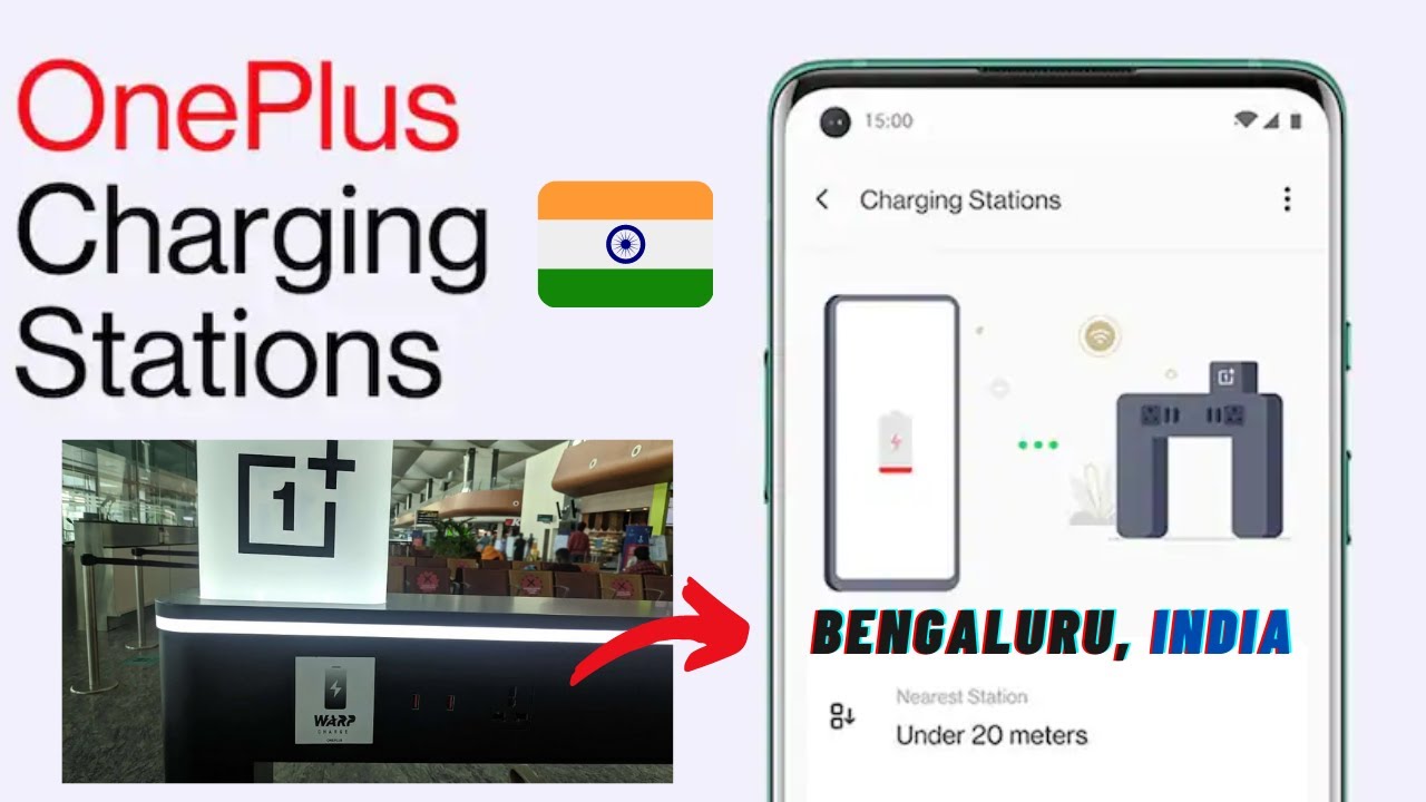 OnePlus Nearby Charging Station in India, Installs Fast Charging
