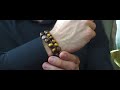 Tigers eye beaded bracelets for men  tiger eye bead bracelets  natural gold beads bracelet