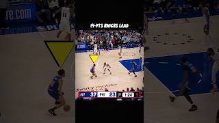 PART 2 - Brunson&amp;McBride Threes, Maxey&amp;Embiid Turnovers 🤦‍♂️ 12 Threes in Q1 Knicks 76ers Game 4