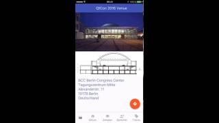 QtCon 2016 Conference App (iOS) screenshot 1