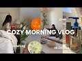 Spend a cozy spring morning with me  selfcare  grwm