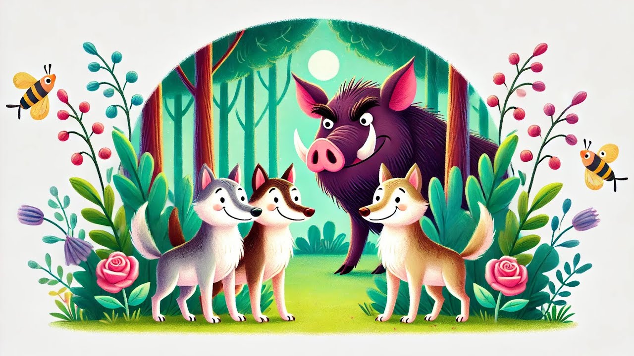 Kolme kilttiä sutta ja iso paha porsas - ei mainoksia - Ikäsuositus S