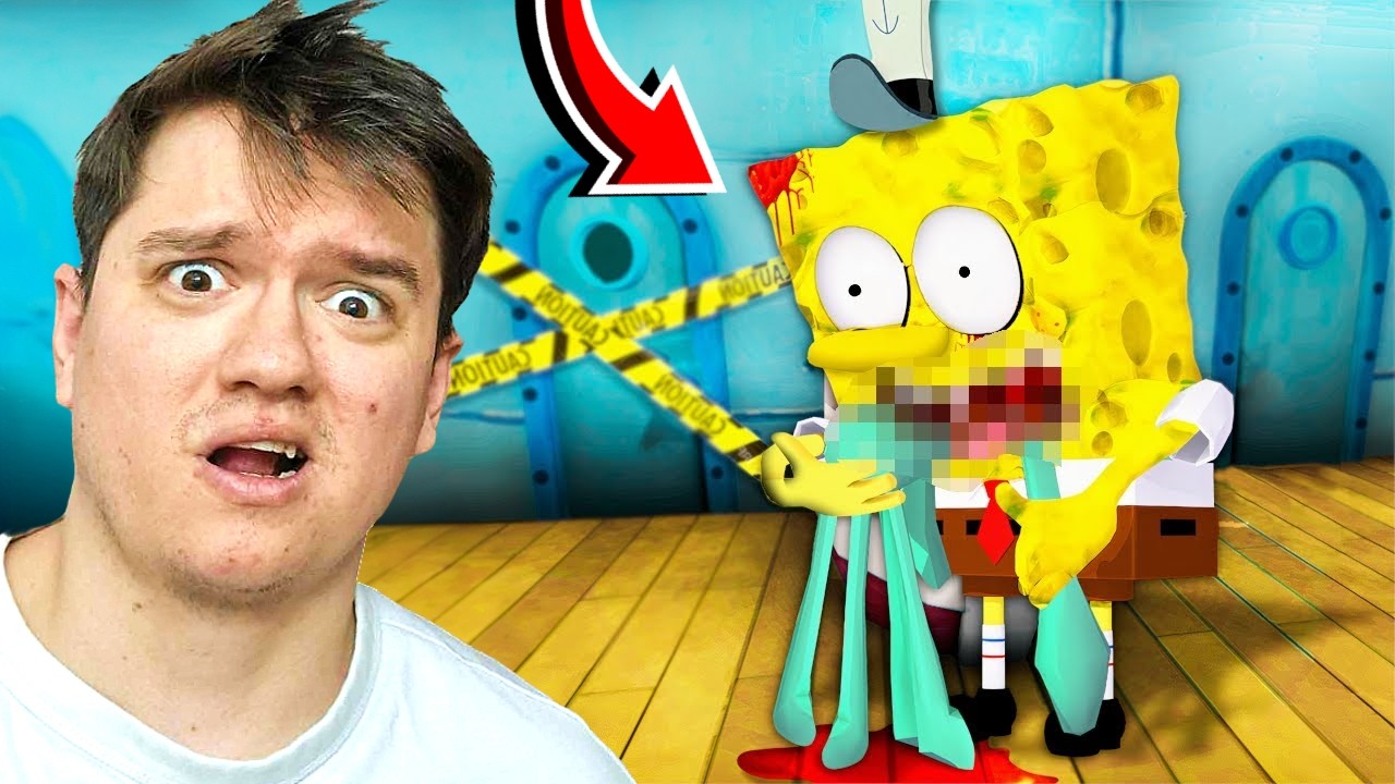 Am jucat 3 Jocuri HORROR cu Spongebob 💀