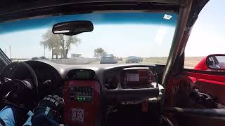 Reverse Field SCCA Start! Immediate off track excursion!