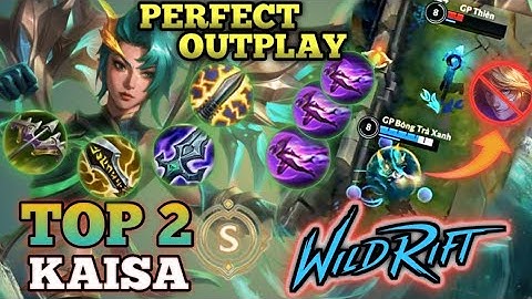 INSANE DAMAGE KAISA, MONSTER IN LATE GAME - TOP 2 GLOBAL KAISA By GP Bóng Trà Xanh - WILD RIFT