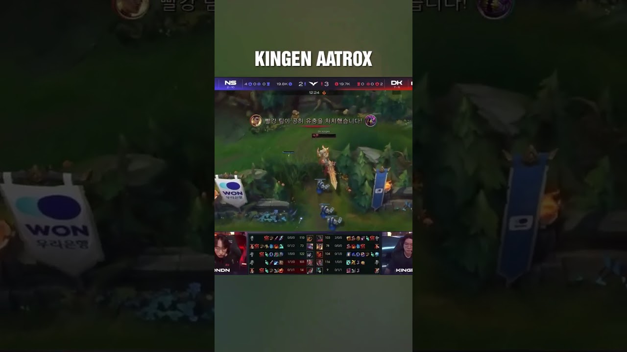 Anh Kingen Aatrox quẩy ác LCK xuân 2024