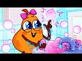 💦🤚🏾Wash Your Hands Song✋🛁|Healthy Habits &Nursery Rhymes And Kids Songs by Little Baby PEARS 😻🍐🍓