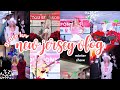 new jersey trip vlog for my winter show ❄️🤍 travel, grwm, coffee shops, hat making, + my show !!!
