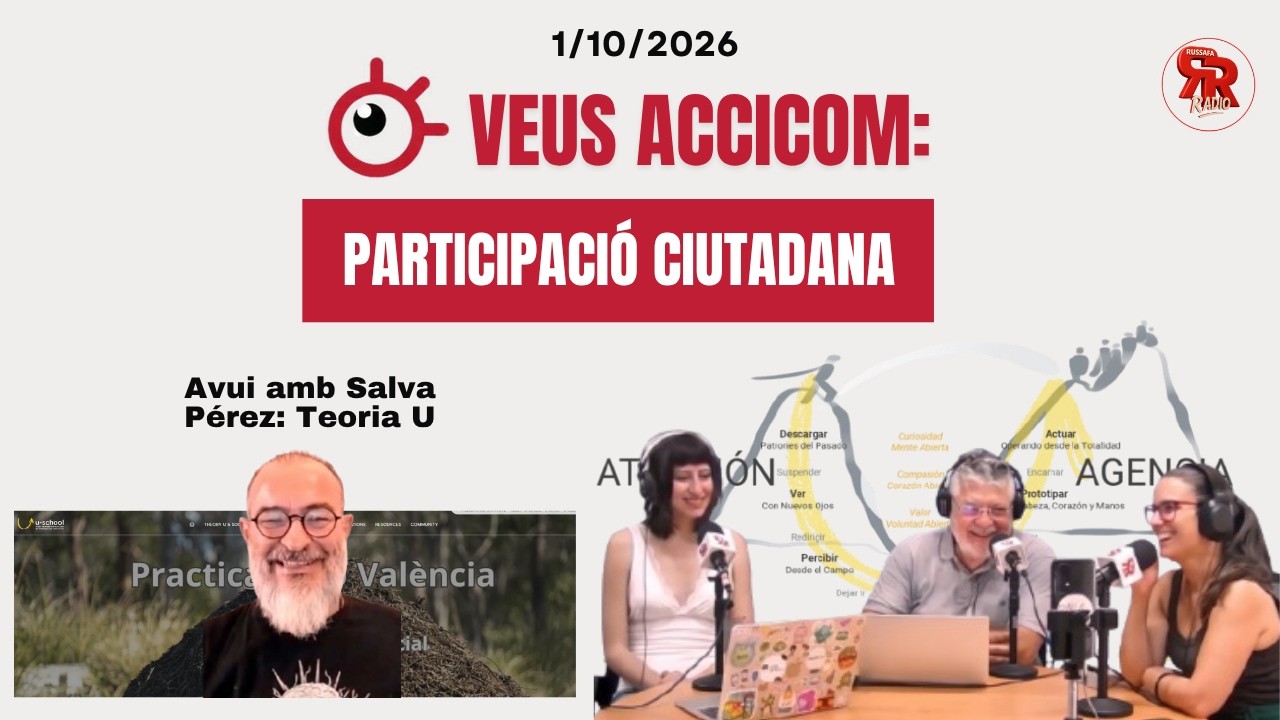 20261001 Participació Ciutadana: Salva Pérez - Teoria U
