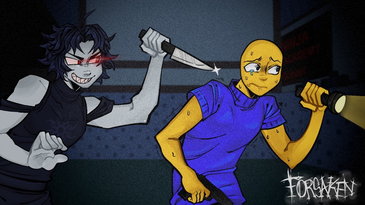 Forsaken but... IT'S A HORROR GAME (Forsaken Roblox)