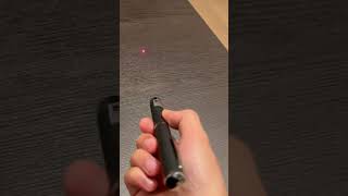 How to pick up and turn on a laser pen! screenshot 1