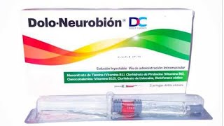 Diferencias entre Neurobion, Dolo-neurobion y Dexabion.