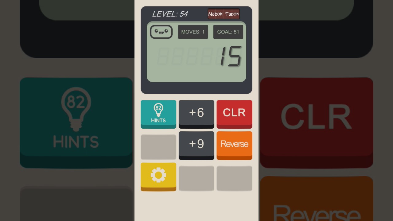 54 уровень - Калькулятор: Игра прохождение