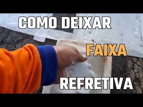 como deixar a pintura refretiva,tinta refretiva