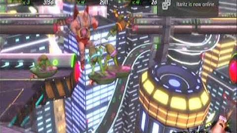 TMNT Turtles in Time Reshelled Online 4 Player Gameplay (5 of 6) Full Story Mode on Hard