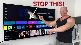 LG OLED | STOP Home Menu Launching on Start Up!