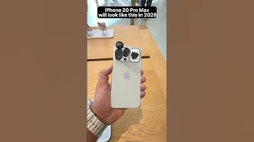 Future of Apple iPhone 20 Pro Max in 2028