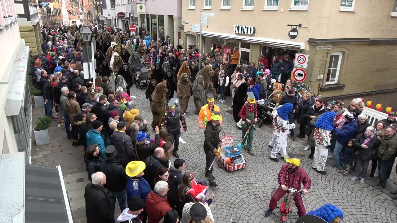 Narrensprung der Narrenzunft „AHA“ Weil der Stadt e.V. am 04.02.2024 in Weil der Stadt