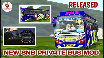 BRAND NEW SNB BUS MOD RELEASED 🥳/VERA LEVEL LIGHTING 🤩🤩/GAMING TAMIZHA