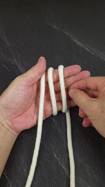 Learn how to tie the famous Alpine Butterfly Knot