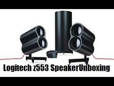 Logitech z553 Speaker Unboxing