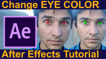 Change Eye Color In After Effects : change epic eye color after effects