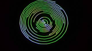analog style lsx laser show experiments