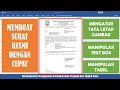 Video 11 - Ms WORD - Membuat Surat Resmi dengan Cepat, Rapi dan Mudah