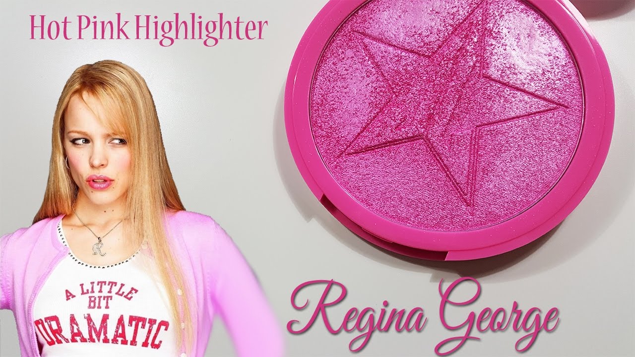 Hyret jordskælv Bourgeon Hot Pink Highlighter "Regina George" by Jeffree Star Cosmetics Review +  Swatch - YouTube