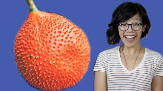$55 GAC Fruit Taste Test | Fruity Fruits -- Baby Jackfruit, Quá Guc