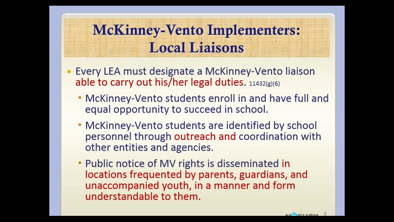 McKinney Vento and Foster Care 101 Let s Get to the Basics - YouTube