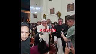 dedi mulyadi langsung datang ke gereja dan ucapkan Merry Christmas selamat natal #kdm #selamatnatal