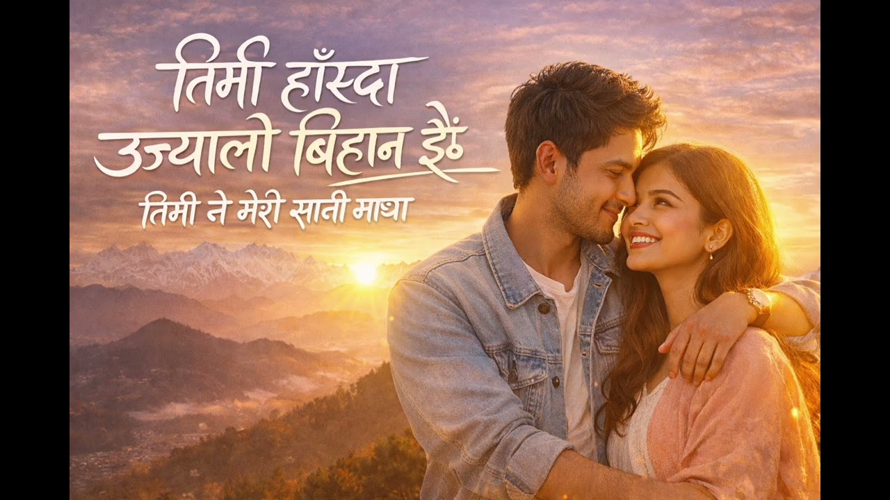 तिमी हाँस्दा उज्यालो बिहान झैँ 