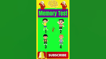 স্মৃতিশক্তি পরীক্ষা 9 | Memory Test | Riddles & Puzzles for IQ Test | অবিদিত জগৎ #shorts