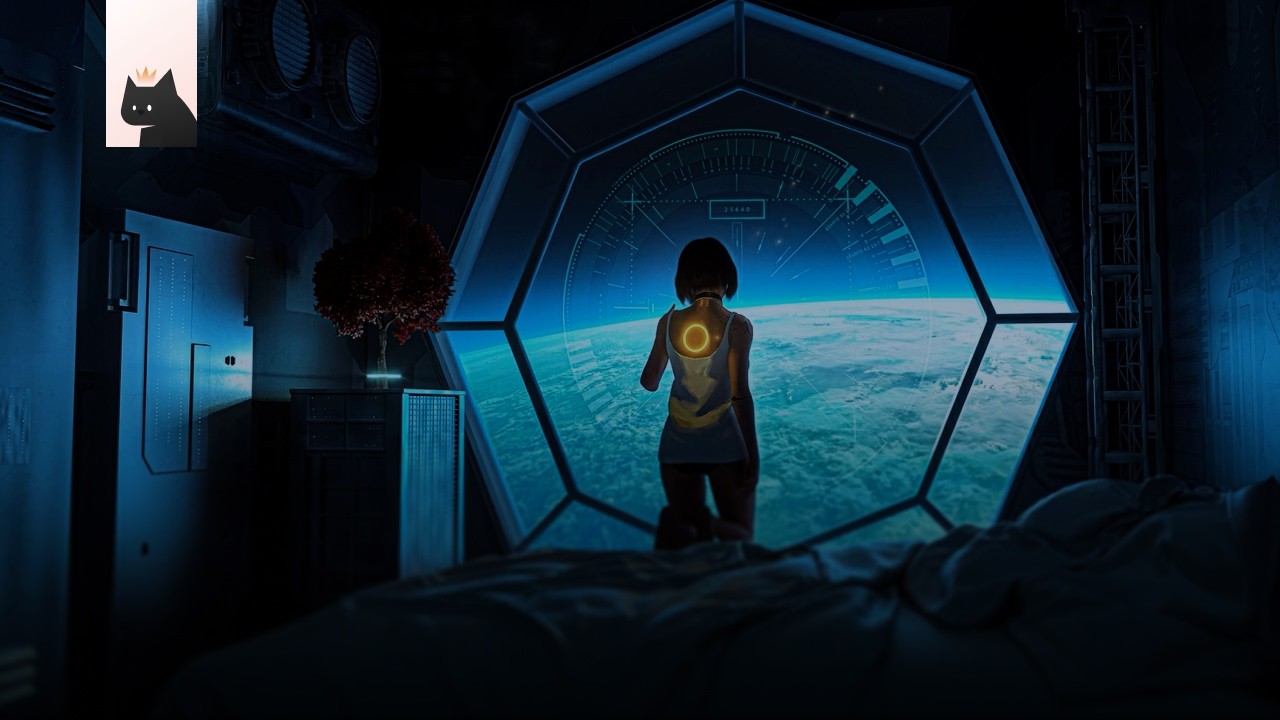 Space Sleep Music 🌙 Fall Asleep Fast | Floating in a Spaceship | Deep Sleep Ambient